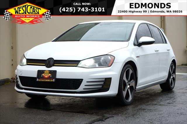 used 2016 Volkswagen Golf GTI car, priced at $13,995