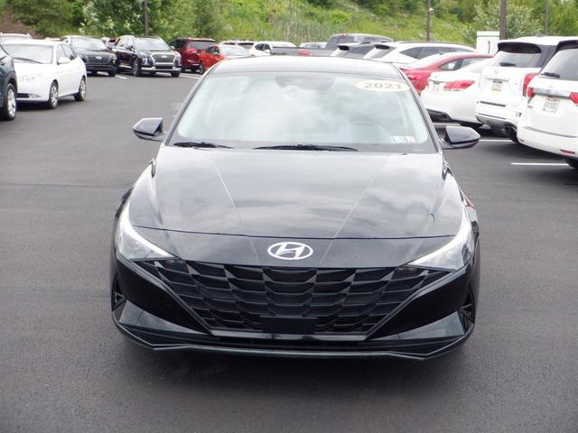 used 2021 Hyundai Elantra car, priced at $19,500