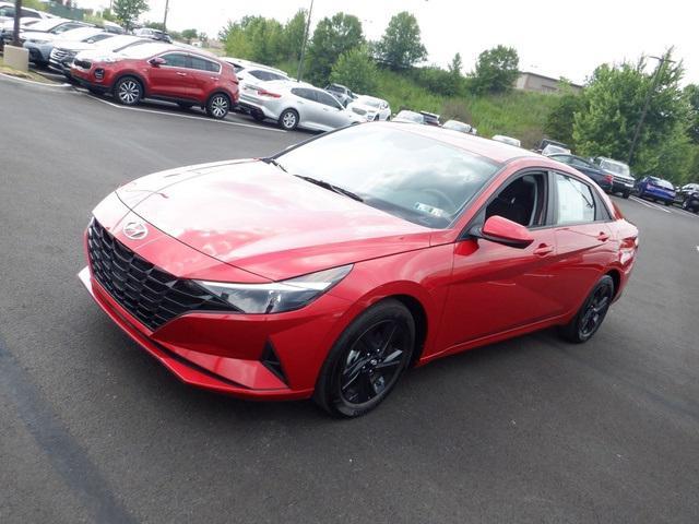 used 2021 Hyundai Elantra car, priced at $19,500