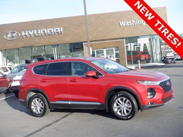 used 2020 Hyundai Santa Fe car, priced at $19,000