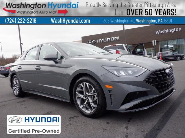 used 2021 Hyundai Sonata car, priced at $18,995