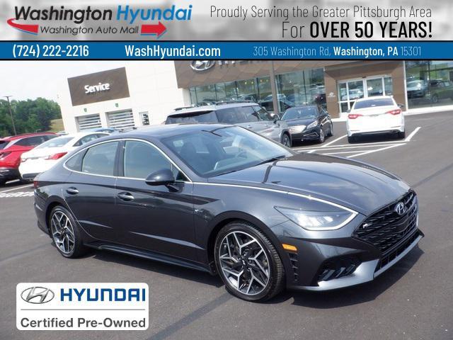 used 2022 Hyundai Sonata car, priced at $25,500