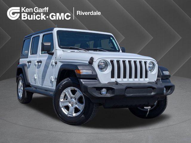 used 2021 Jeep Wrangler Unlimited car, priced at $31,872