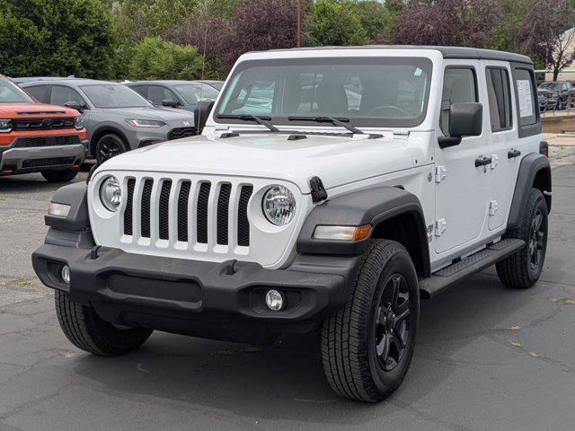 used 2021 Jeep Wrangler Unlimited car, priced at $31,349