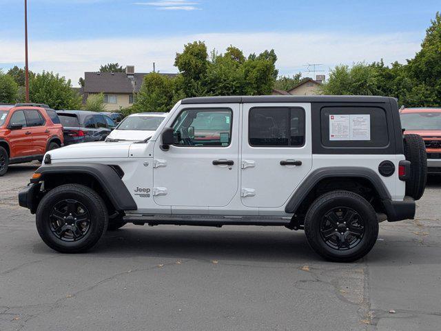 used 2021 Jeep Wrangler Unlimited car, priced at $31,349
