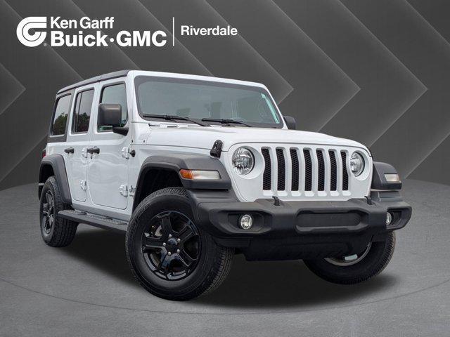 used 2021 Jeep Wrangler Unlimited car, priced at $31,349