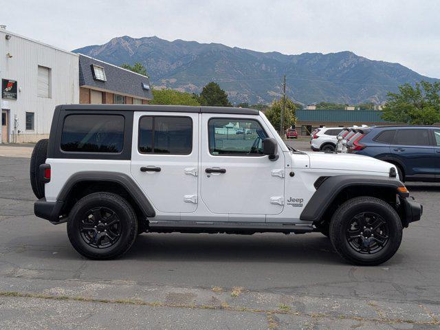 used 2021 Jeep Wrangler Unlimited car, priced at $31,349