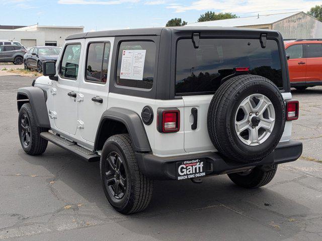 used 2021 Jeep Wrangler Unlimited car, priced at $31,349