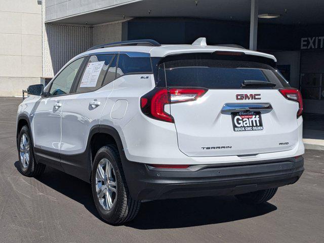 used 2023 GMC Terrain car, priced at $23,146