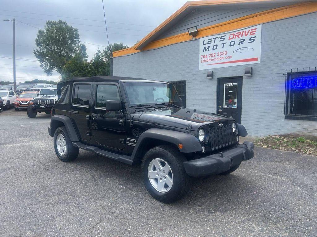 used 2017 Jeep Wrangler Unlimited car, priced at $16,989
