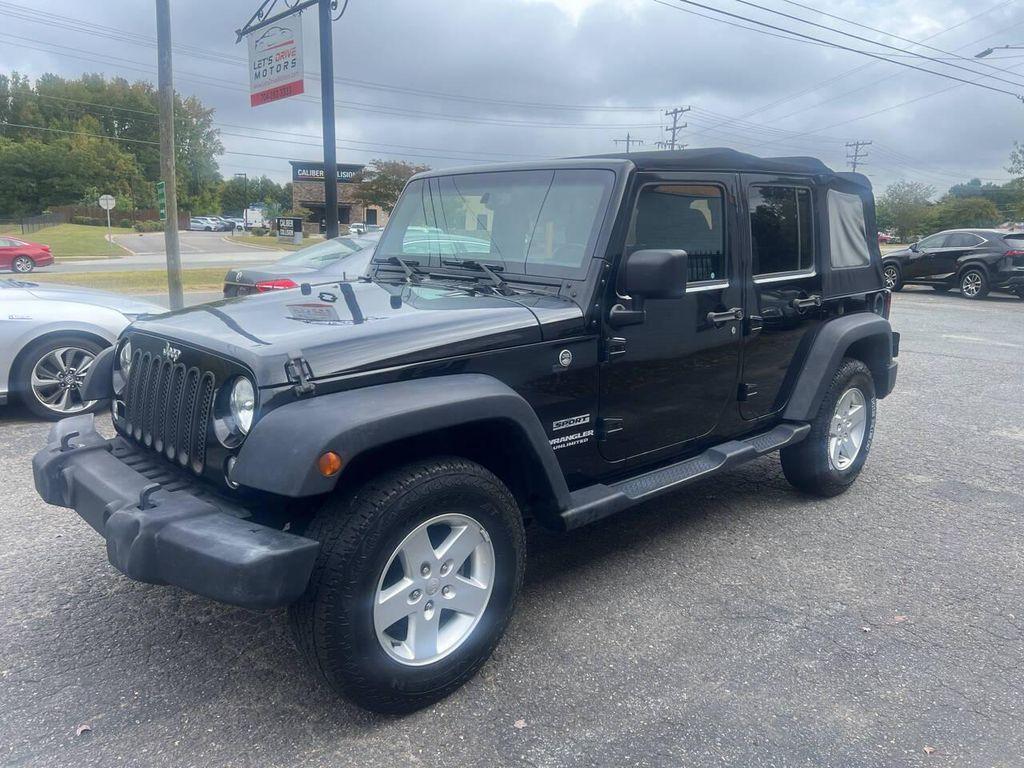 used 2017 Jeep Wrangler Unlimited car, priced at $16,989