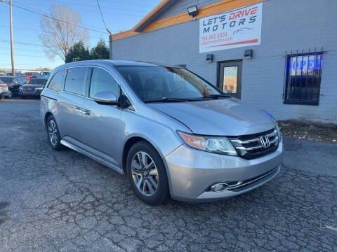 used 2016 Honda Odyssey car, priced at $13,995