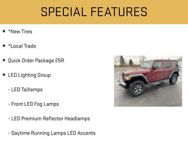 used 2021 Jeep Wrangler Unlimited car, priced at $37,497