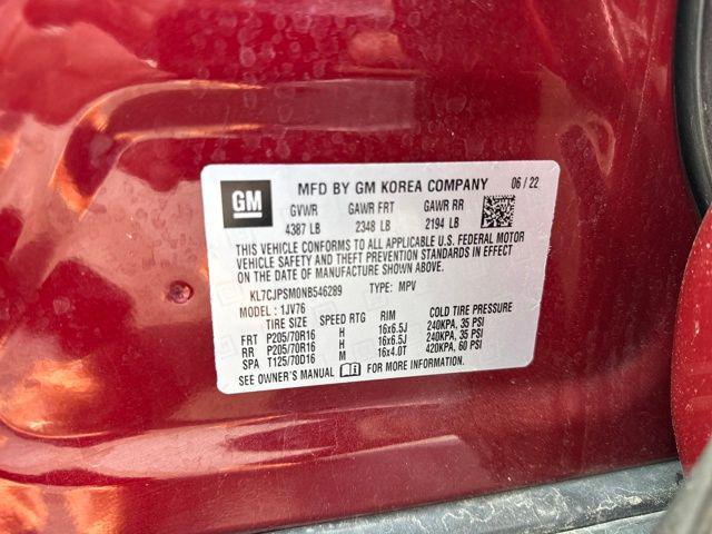 used 2022 Chevrolet Trax car, priced at $16,798