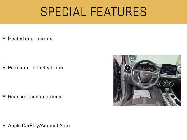 used 2025 Chevrolet Blazer car, priced at $33,498