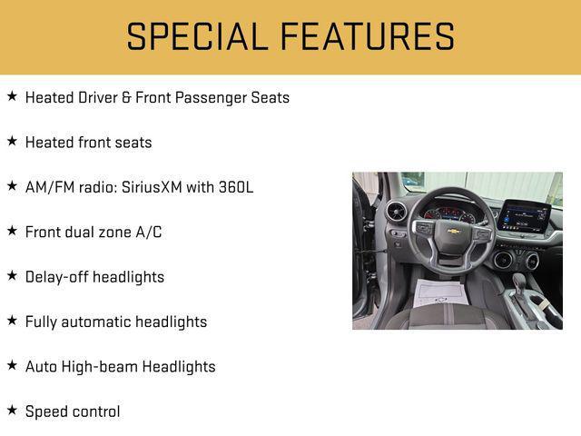 used 2025 Chevrolet Blazer car, priced at $33,498