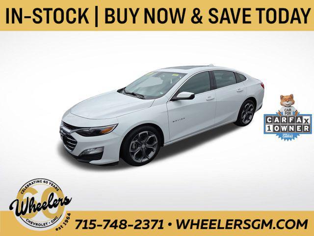 used 2023 Chevrolet Malibu car, priced at $18,498