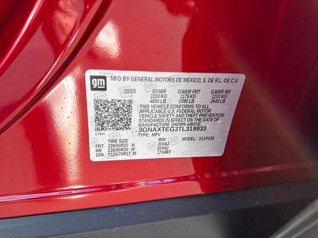 new 2026 Chevrolet Equinox car, priced at $39,774