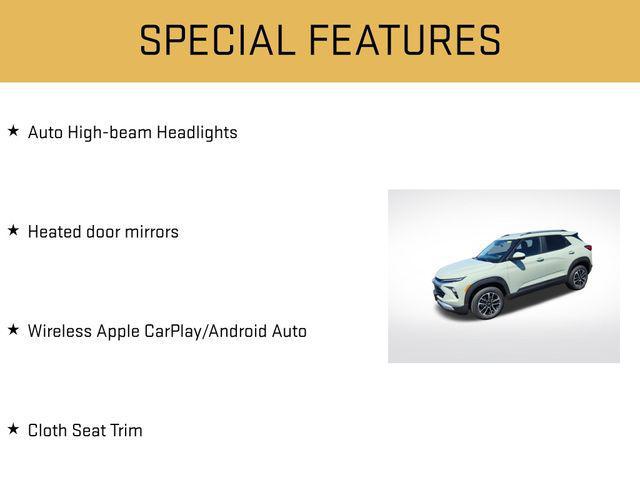 used 2025 Chevrolet TrailBlazer car, priced at $25,771