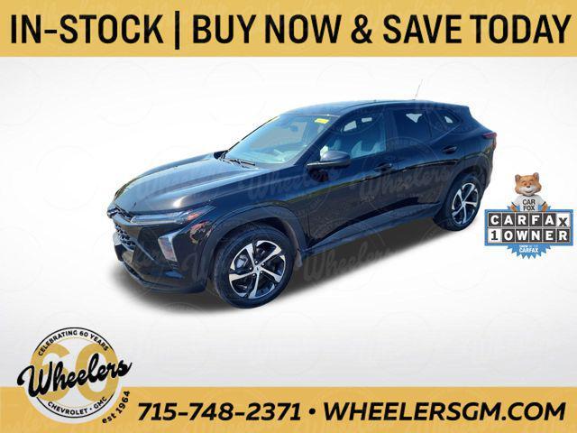 used 2024 Chevrolet Trax car, priced at $22,587