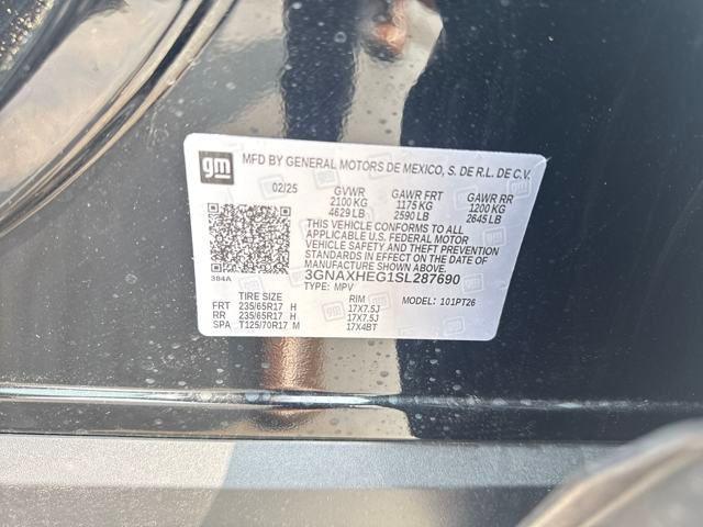new 2025 Chevrolet Equinox car, priced at $30,936