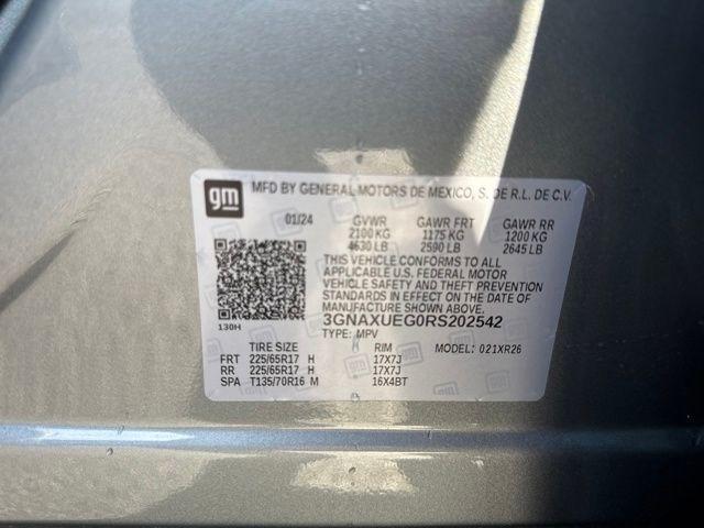 used 2024 Chevrolet Equinox car, priced at $23,460