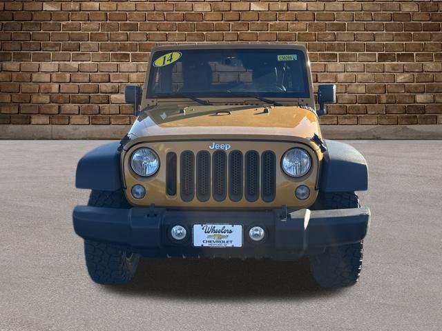 used 2014 Jeep Wrangler Unlimited car, priced at $16,998