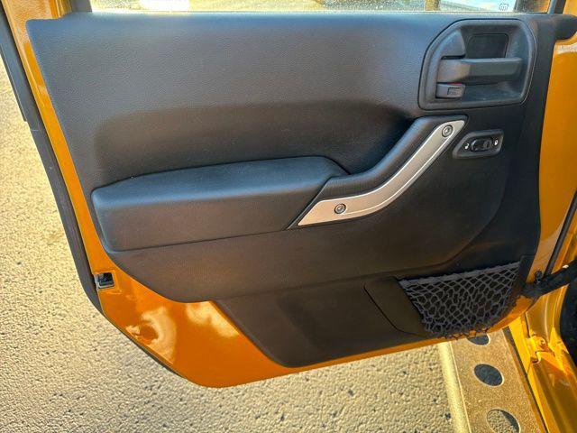 used 2014 Jeep Wrangler Unlimited car, priced at $15,478