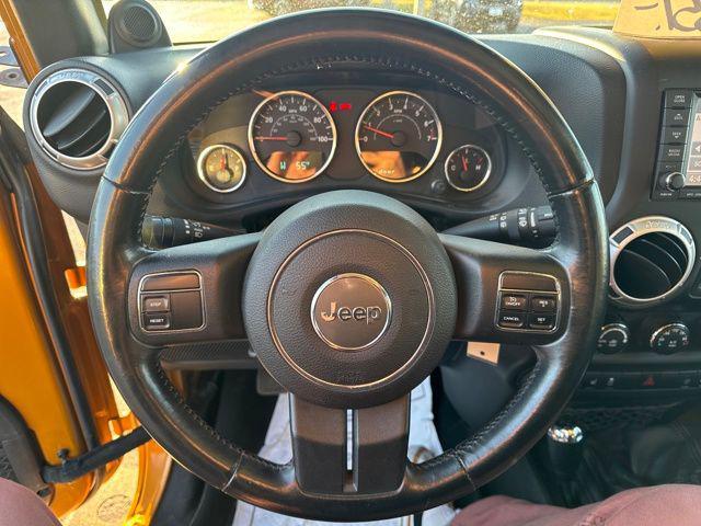 used 2014 Jeep Wrangler Unlimited car, priced at $15,478