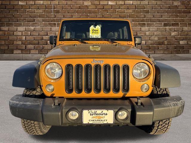 used 2014 Jeep Wrangler Unlimited car, priced at $15,478