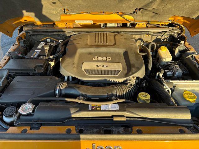 used 2014 Jeep Wrangler Unlimited car, priced at $15,478