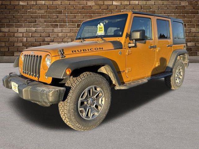 used 2014 Jeep Wrangler Unlimited car, priced at $15,478