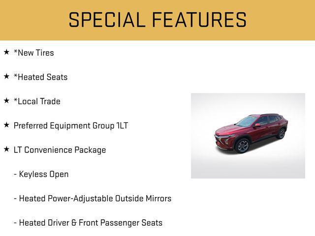 used 2024 Chevrolet Trax car, priced at $21,410