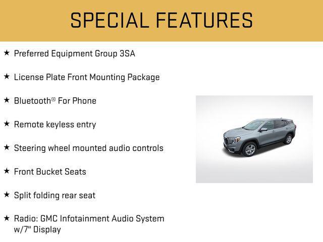 used 2024 GMC Terrain car, priced at $25,736