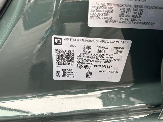 new 2026 Chevrolet Silverado 1500 car, priced at $64,981