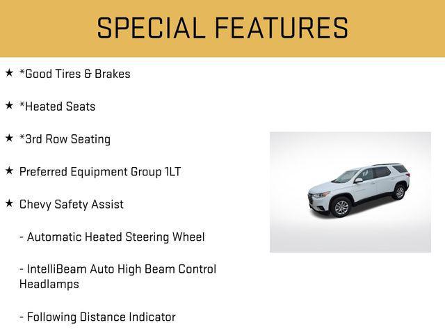 used 2021 Chevrolet Traverse car, priced at $24,457