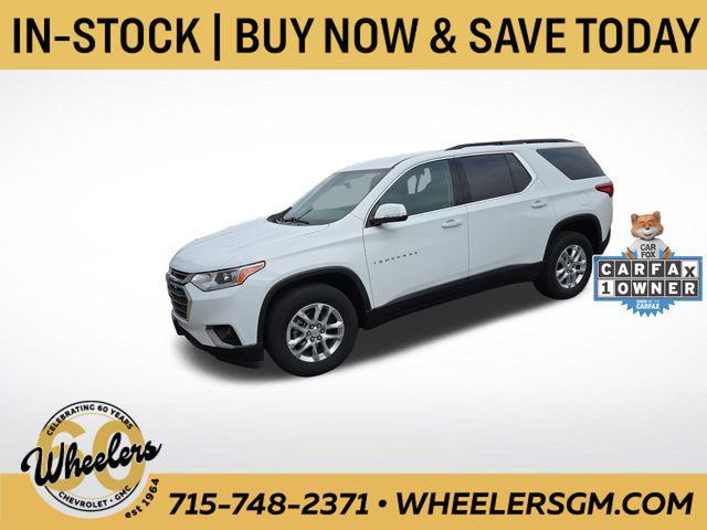 used 2021 Chevrolet Traverse car, priced at $24,457