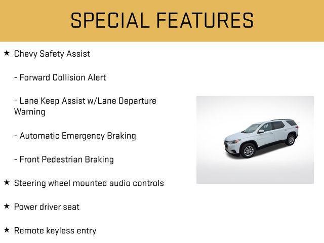 used 2021 Chevrolet Traverse car, priced at $24,457
