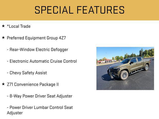 used 2023 Chevrolet Colorado car, priced at $35,899