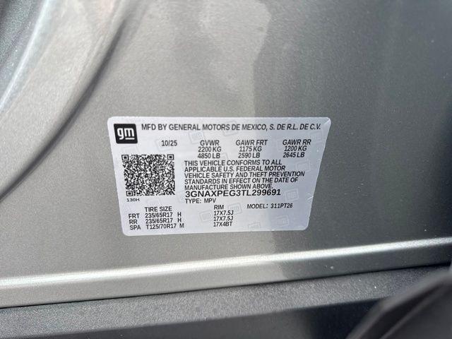 new 2026 Chevrolet Equinox car, priced at $34,041