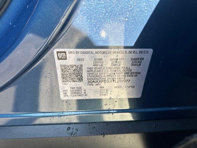 new 2026 Chevrolet Equinox car, priced at $34,041