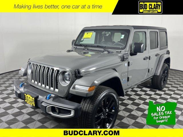 used 2023 Jeep Wrangler 4xe car, priced at $31,356
