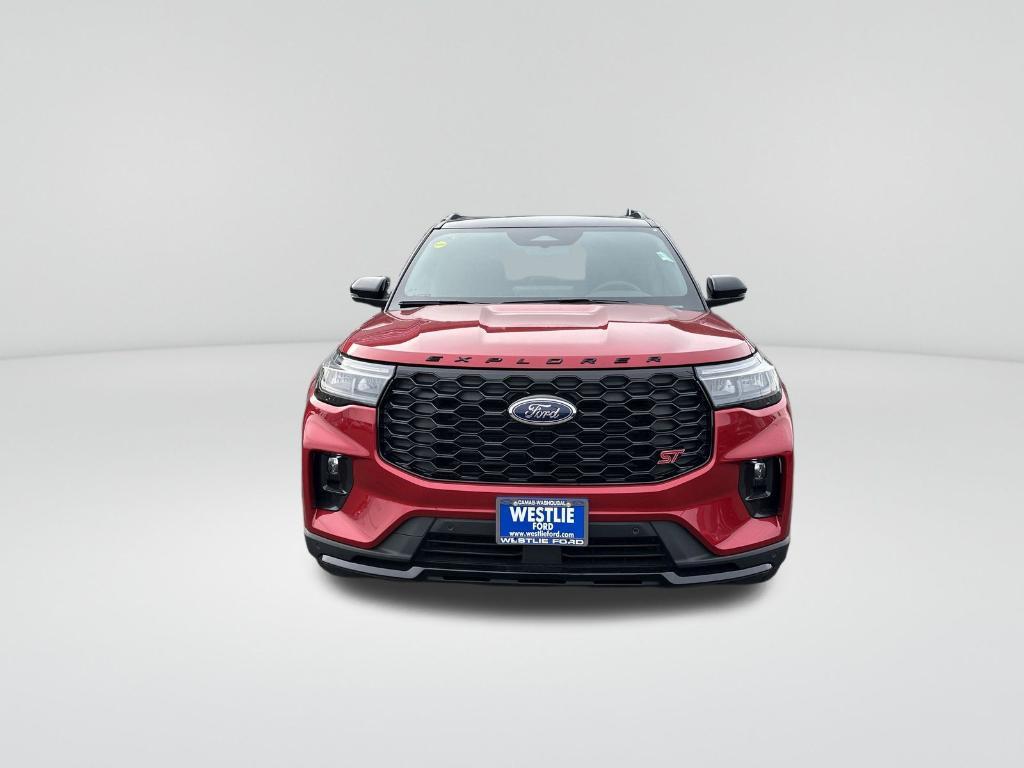 new 2025 Ford Explorer car, priced at $63,218