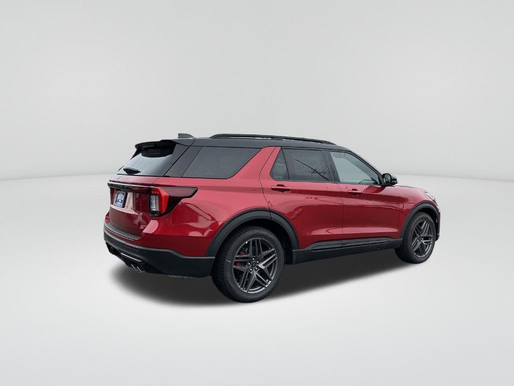 new 2025 Ford Explorer car, priced at $63,218