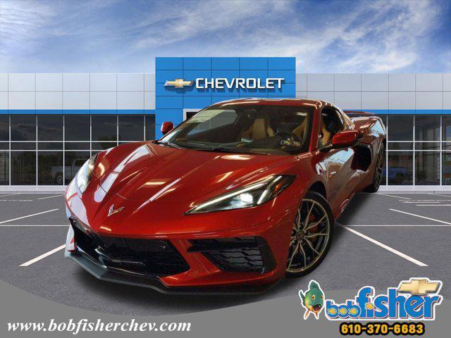 new 2025 Chevrolet Corvette car, priced at $88,860