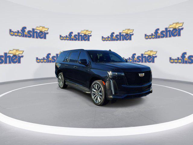 used 2021 Cadillac Escalade ESV car, priced at $70,995