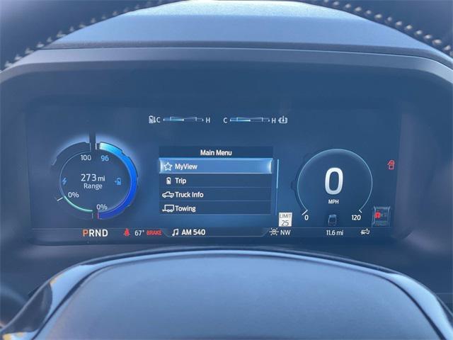 new 2025 Ford F-150 Lightning car, priced at $79,140