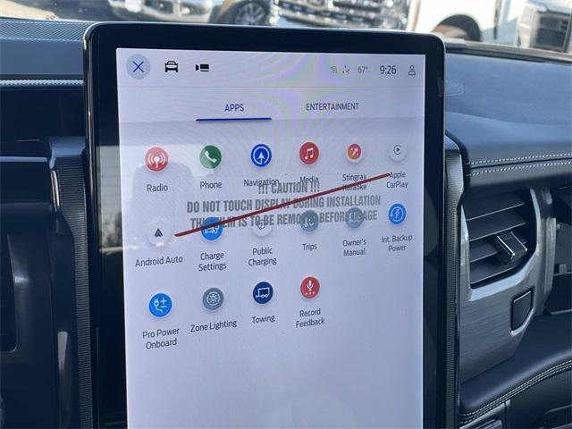 new 2025 Ford F-150 Lightning car, priced at $79,140