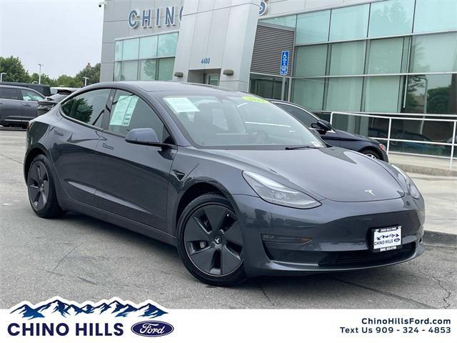 used 2022 Tesla Model 3 car, priced at $32,000