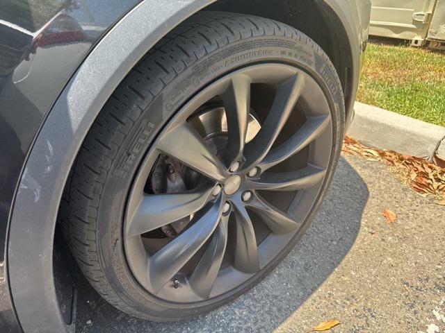 used 2017 Tesla Model X car, priced at $25,000